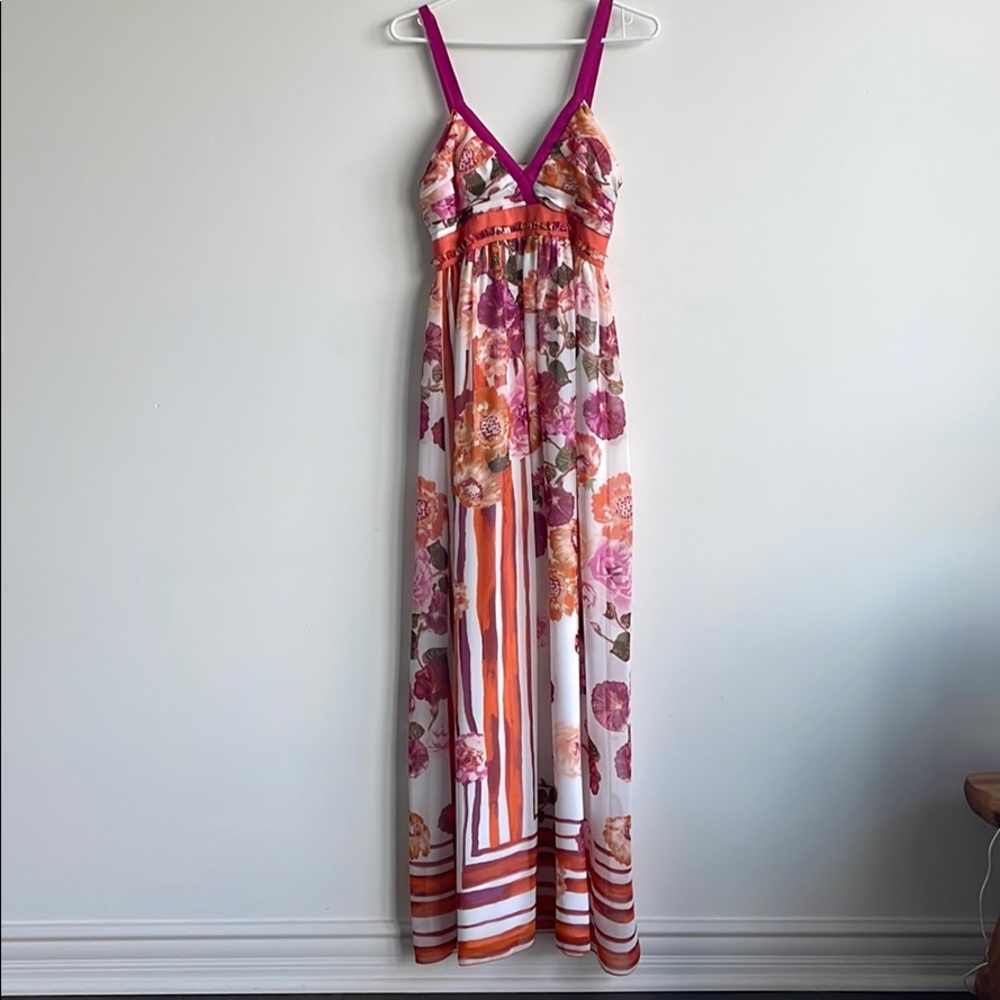 Alberta Ferretti floral maxi dress